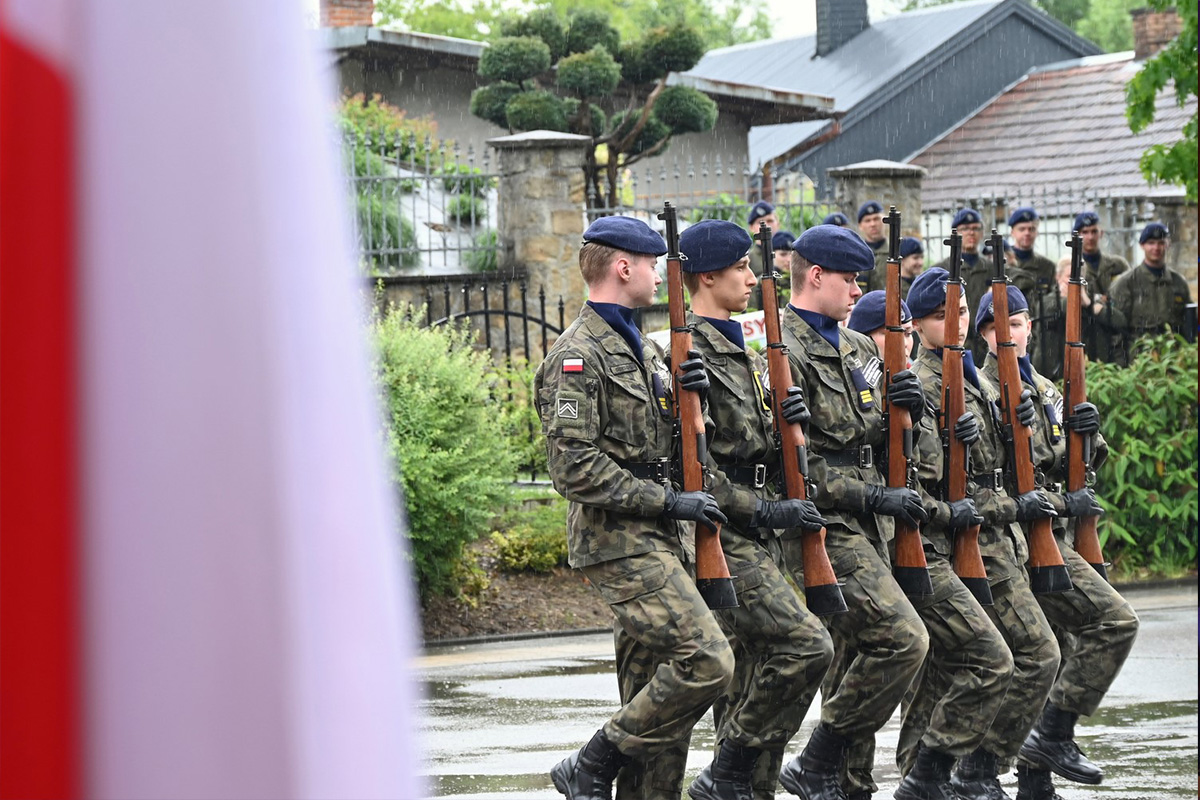 WOJEWÓDZKI PRZEGLĄD MUSZTRY KLAS MUNDUROWYCH W GROMNIKU