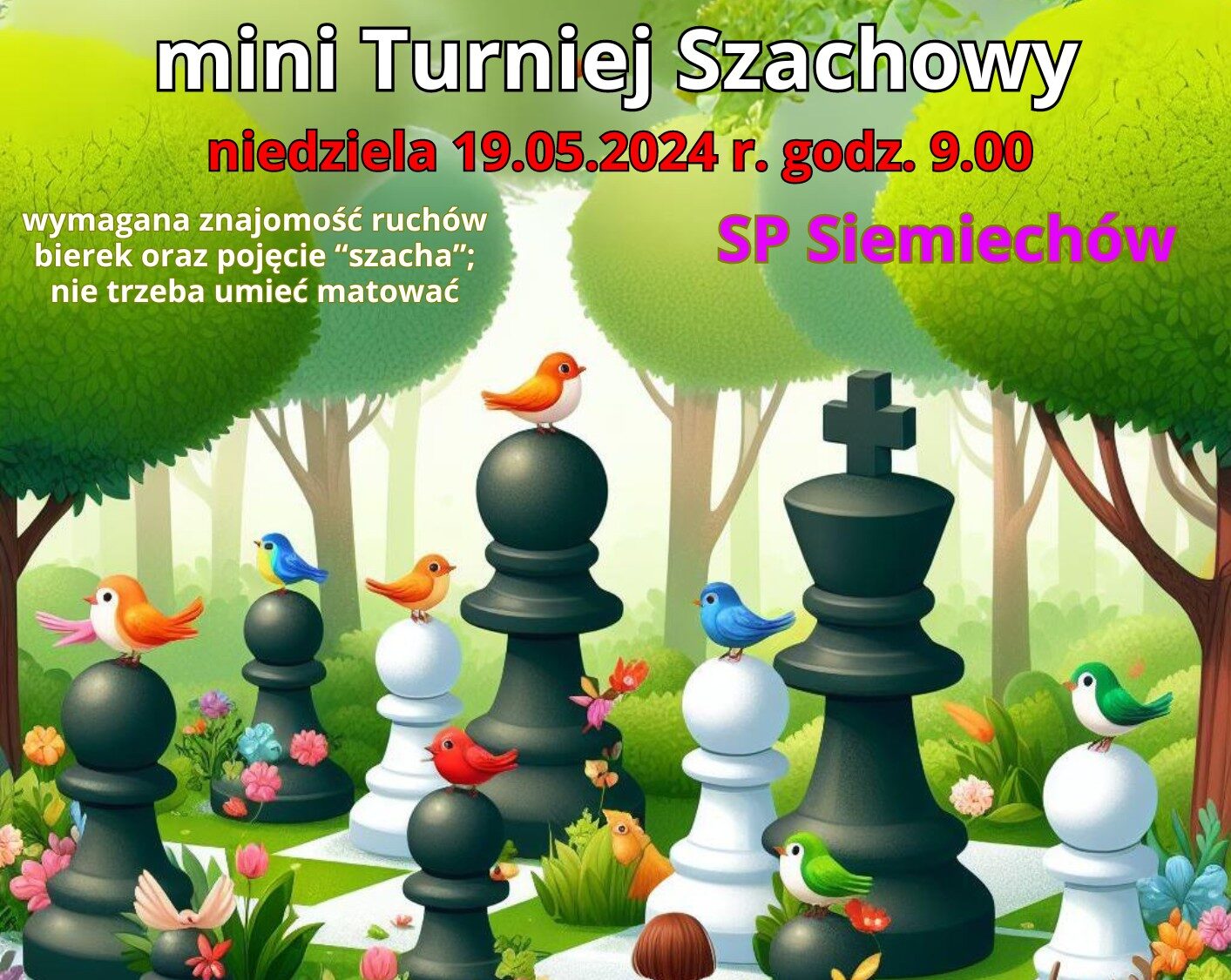 Mini Turniej Szachowy w Siemiechowie