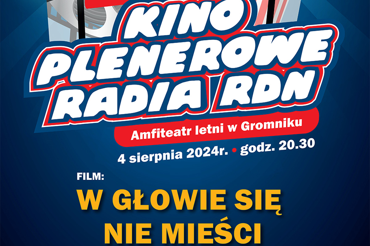 Zaproszenie: Kino plenerowe w Gromniku