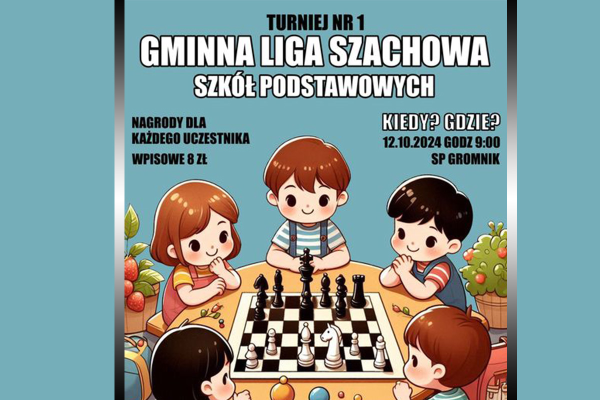 Zaproszenie: GMINNA LIGA SZACHOWA